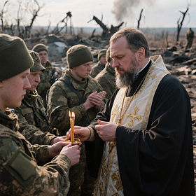Может ли священник благословлять на войну, где убивают других христиан?