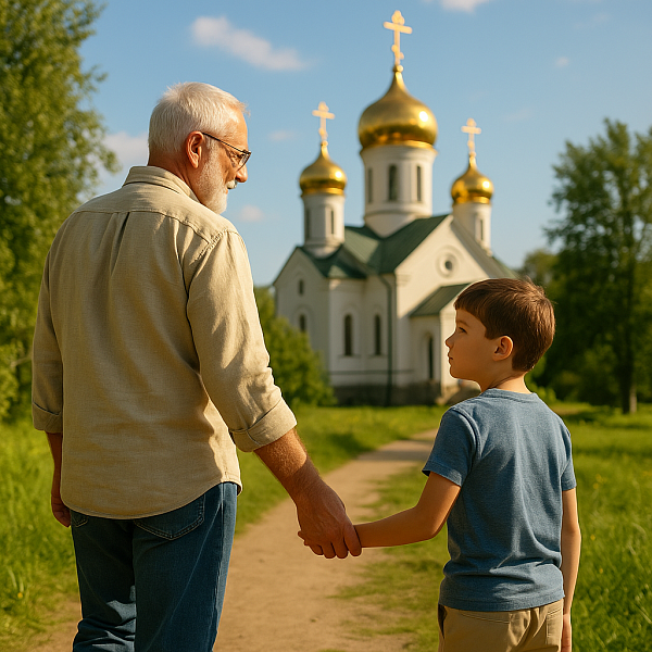 Как ненавязчиво приобщить внуков к православной вере, чтобы не оттолкнуть их?