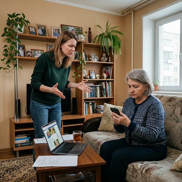 Как поступить, если мама без моего согласия ведет страницу в соцсетях от имени моей дочери и не реагирует на просьбы изменить данные?