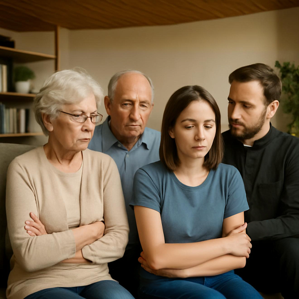 Воцерковлены, муж в священническом сане, а с родителями — неверующими — ухудшились отношения. Почти не общаемся. Намерена досмотреть их в старости, но сейчас тяжело. Как быть?