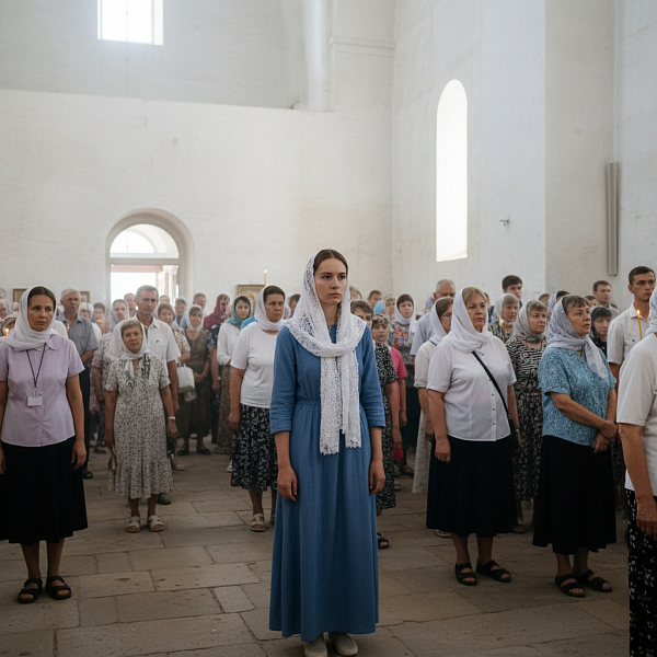 Что делать, если стесняешься креститься и молиться при других?
