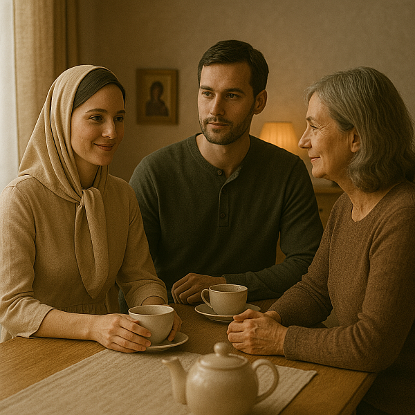 Как правильно выстроить отношения с мужем и свекровью