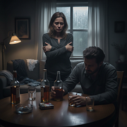 Есть ли при монастыре работа с людьми, попавшими в трудную жизненную ситуацию и пьющими? 