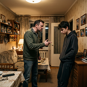 Надо ли почитать отца, который меня оскорбляет, выгоняет из дома, поднимает руку на свою жену?