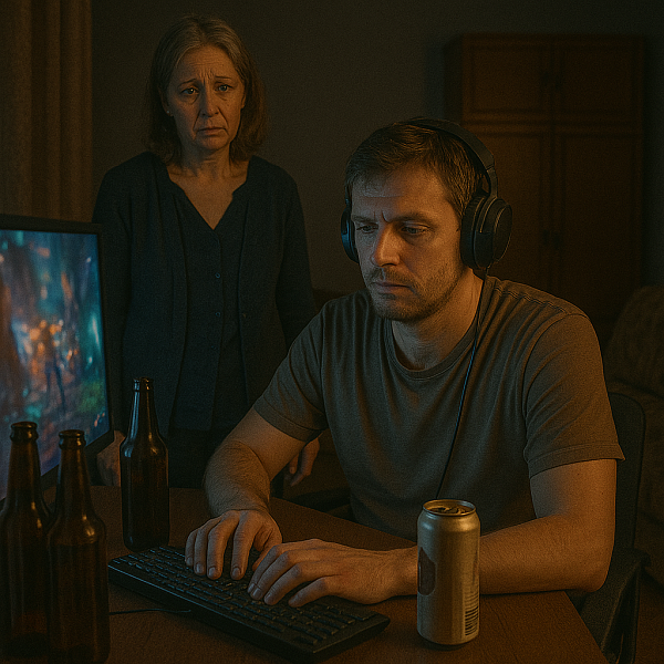 Может ли мать вымолить сына от страстей (алкогольной и компьютерной игромании)?