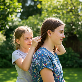 Отец попросил меня тайком от моей старшей сестры взять ее волосы для теста на отцовство. Как мне быть? 