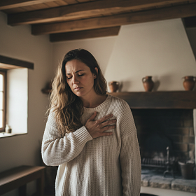 Когда на физическом уровне ощущается боль души, что делать?