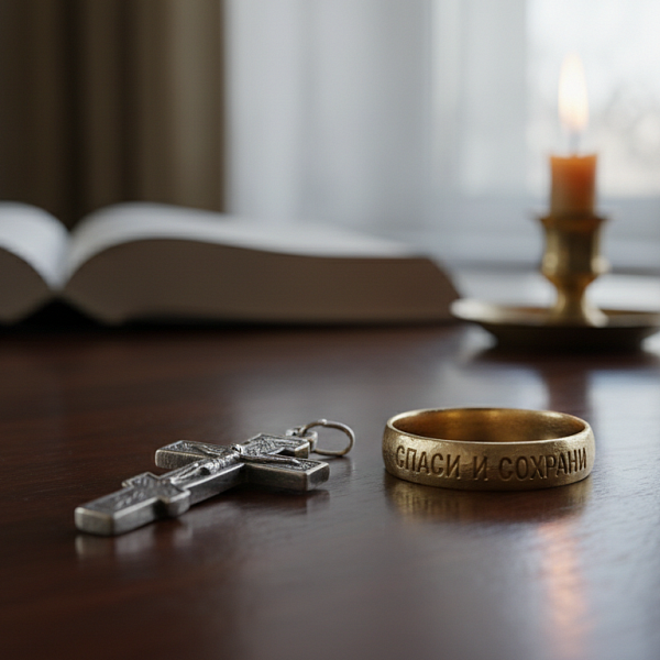 При расставании гражданский муж оставил свой нательный крест и церковное кольцо. Забирать не хочет, как поступить?