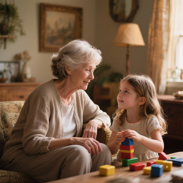 Меня очень волнует душевное состояние внучки. Ей 6 лет. Недавно она сказала, что я умерла, стала Ангелом и теперь нахожусь на небе. Как реагировать?