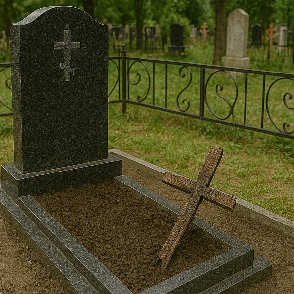 Как поступить, если сгнил старый надгробный крест?