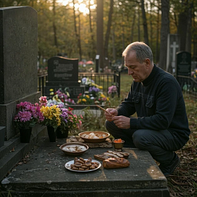 Можно ли оставлять еду на могиле усопшего?