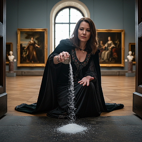 Как вести себя в коллективе, если рядом женщина постоянно ругается матом, сыпет соль на порог, шлет проклятия?