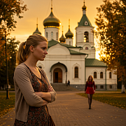 Раздражают дамы, которые приходят на службу в комбинезонах, в шлёпках, обтягивающих джинсах, с непокрытой головой, ярко накрашенные. Как бороться с этим раздражением?