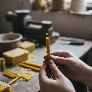 Я женщина волонтёр. Из храма мне передают огарки свечей для отлития окопных свечей. Могу ли я говорить, что воск освященный? 