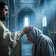 Есть ли разница как благословляет батюшка (дает поцеловать руку или прикладывает руку на голову)? 