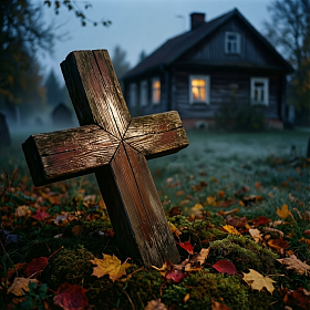 После конфликтов с соседкой, которая посылала проклятия, у мужа резко ухудшилось здоровье, а теперь у забора найден могильный крест. Считается ли это «подкладом на смерть» и как правильно поступить в такой ситуации?