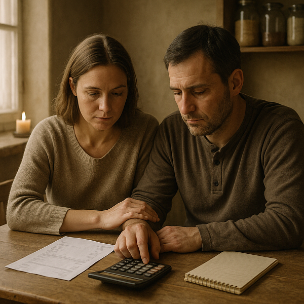 Почему при церковной жизни и молитве у нас с мужем всё равно не хватает средств на самое необходимое?