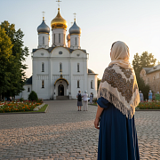 Может ли женщина принять постриг при разведенном, венчанном браке? 